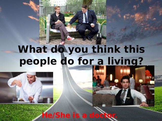 What do you think this people do for a living? He/She is a doctor. 