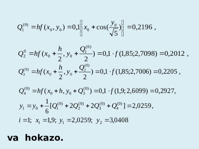 va hokazo. 