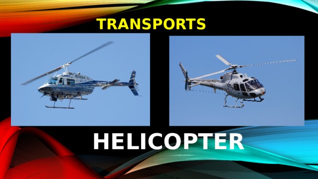 transports helicopter 