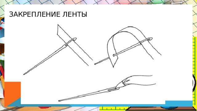 ЗАКРЕПЛЕНИЕ ЛЕНТЫ   