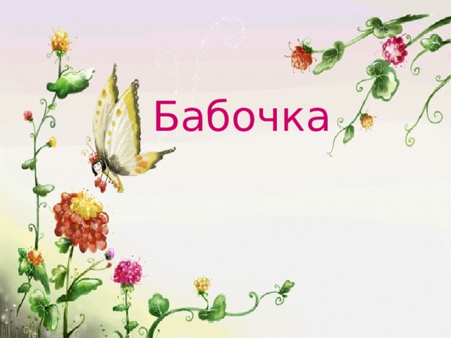 Бабочка 