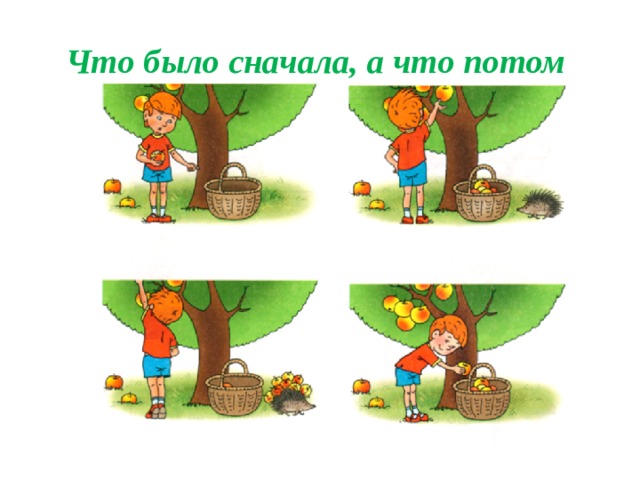 Что было сначала, а что потом 