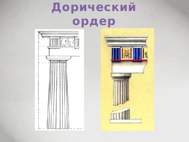 Дорический ордер 