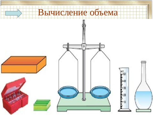 Вычисление объема  