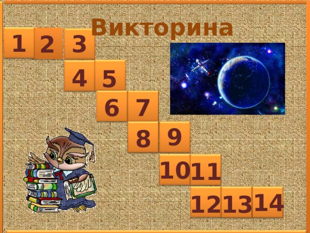 Викторина 1 3 2 4 5 6 7 9 8 10 11 14 13 12 