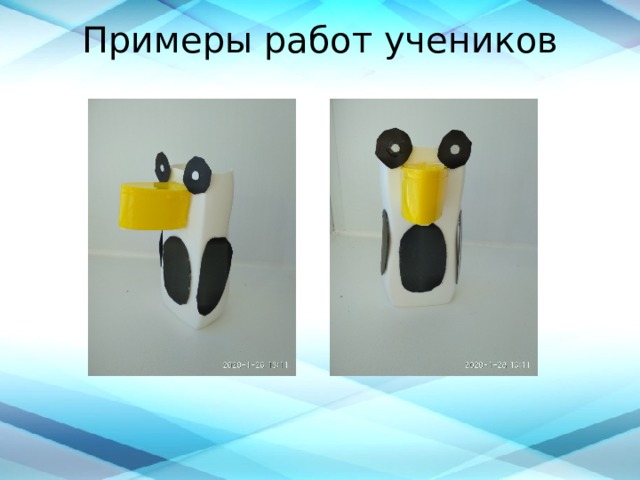 Примеры работ учеников   