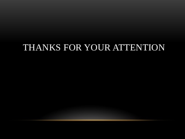 Thanks for your attention 