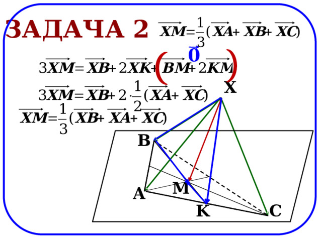 Задача 2 0 X B M A K C 