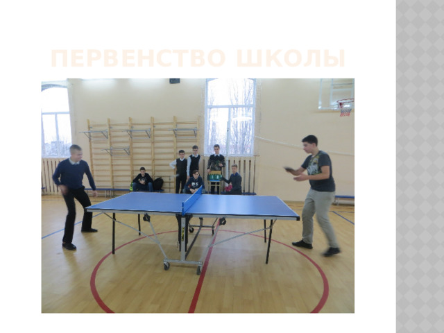 Первенство школы 