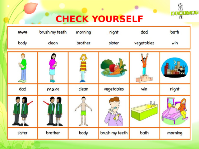 CHECK YOURSELF 