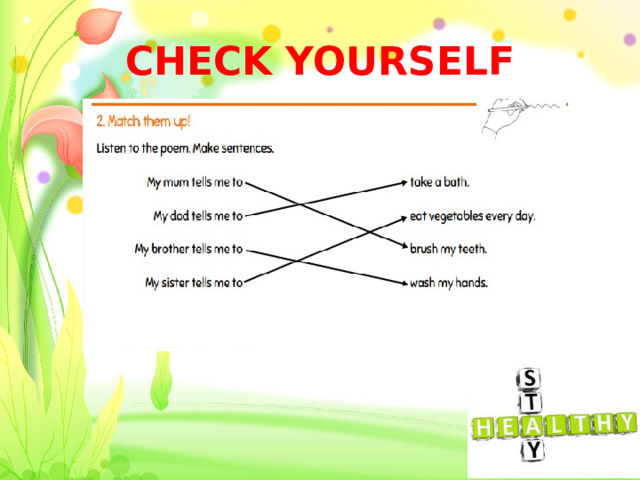 CHECK YOURSELF 