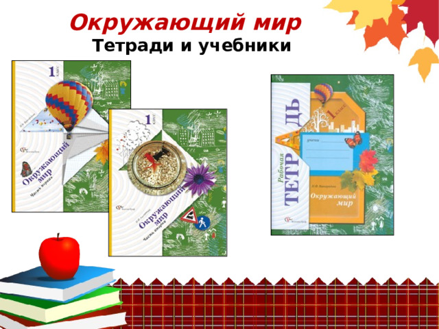 Окружающий мир  Тетради и учебники   