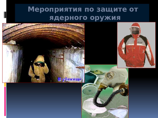  Мероприятия по защите от ядерного оружия 
