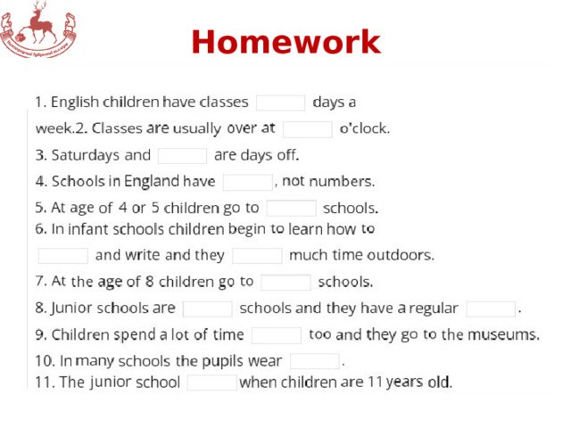 Homework 