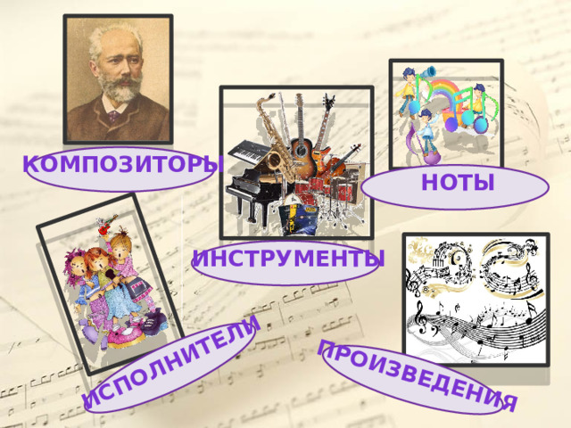 исполнители произведения КОМпозиторы ноты инструменты 