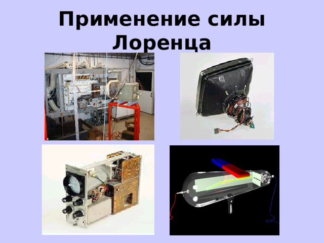 Применение силы Лоренца 