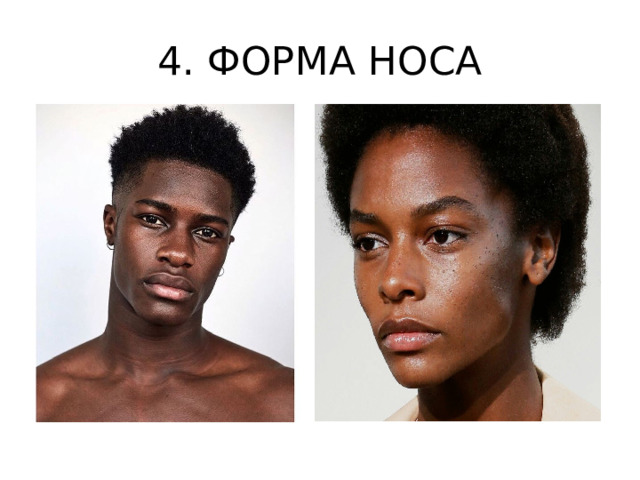 4. ФОРМА НОСА 