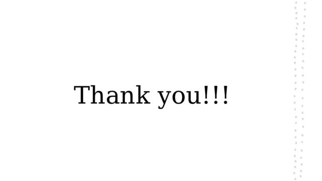 Thank you!!! 