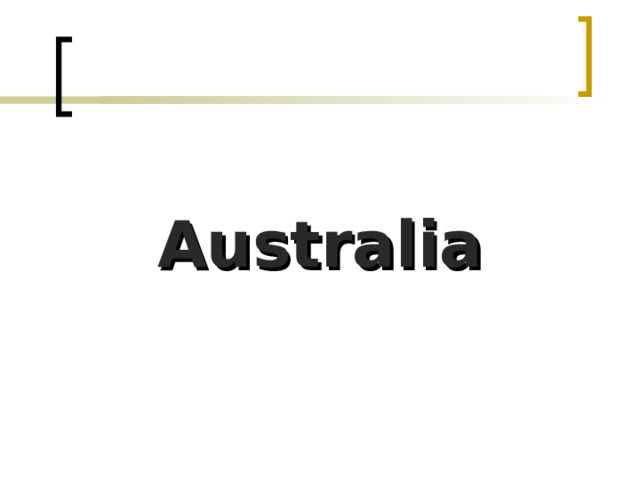  Australia 